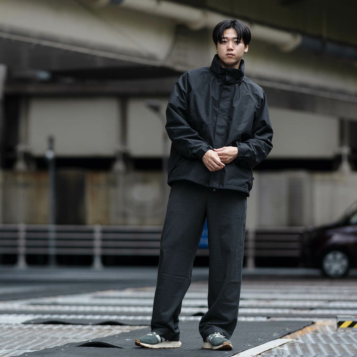 モデル：181cm ／ Lサイズ着用