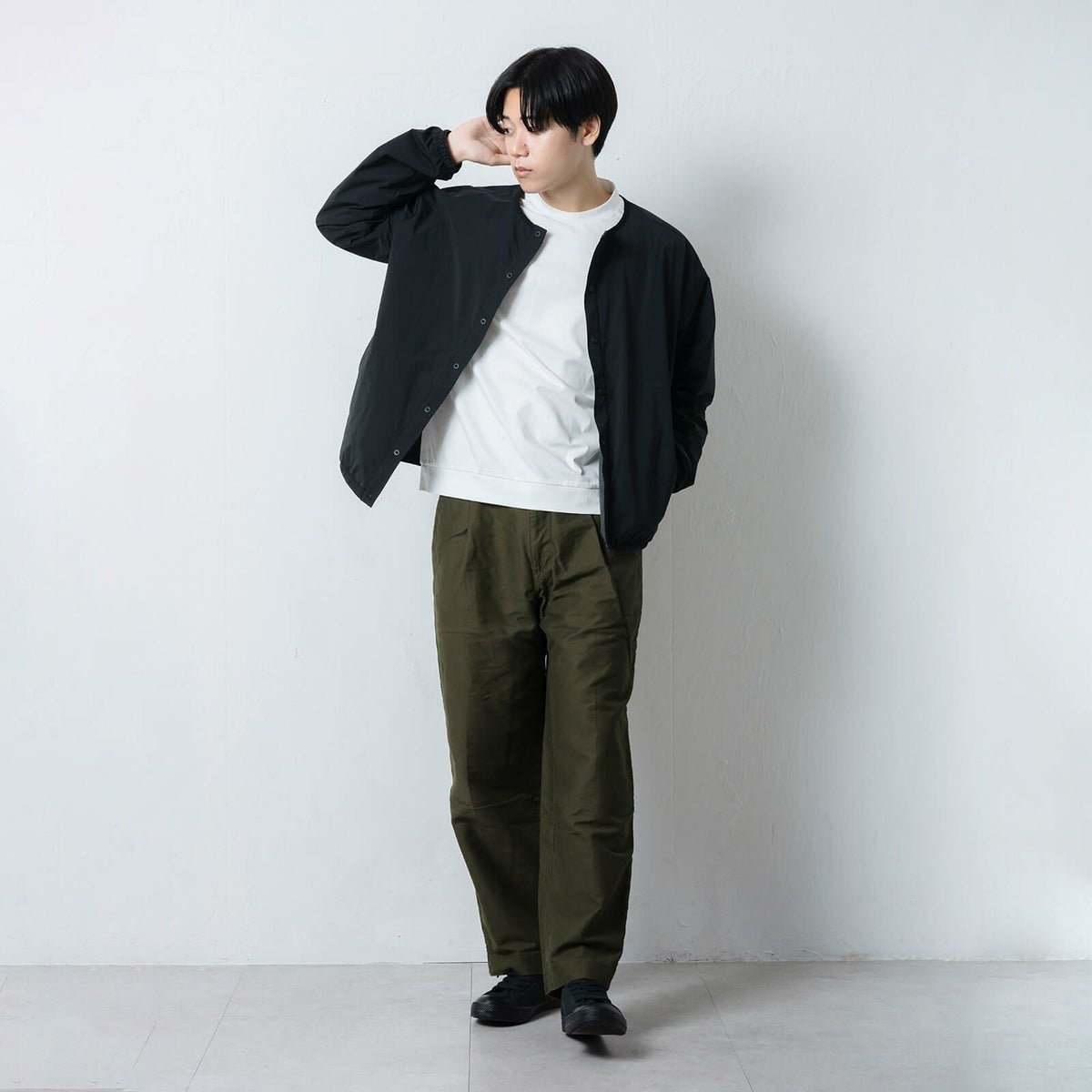 モデル：181cm ／ Lサイズ着用