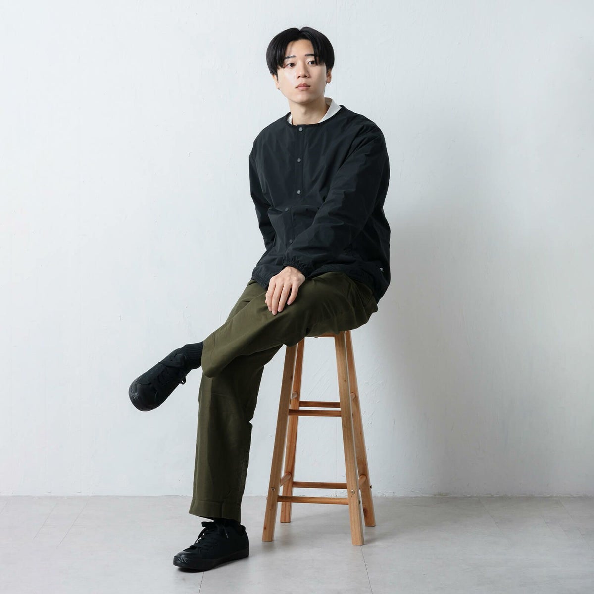 モデル：181cm ／ Lサイズ着用