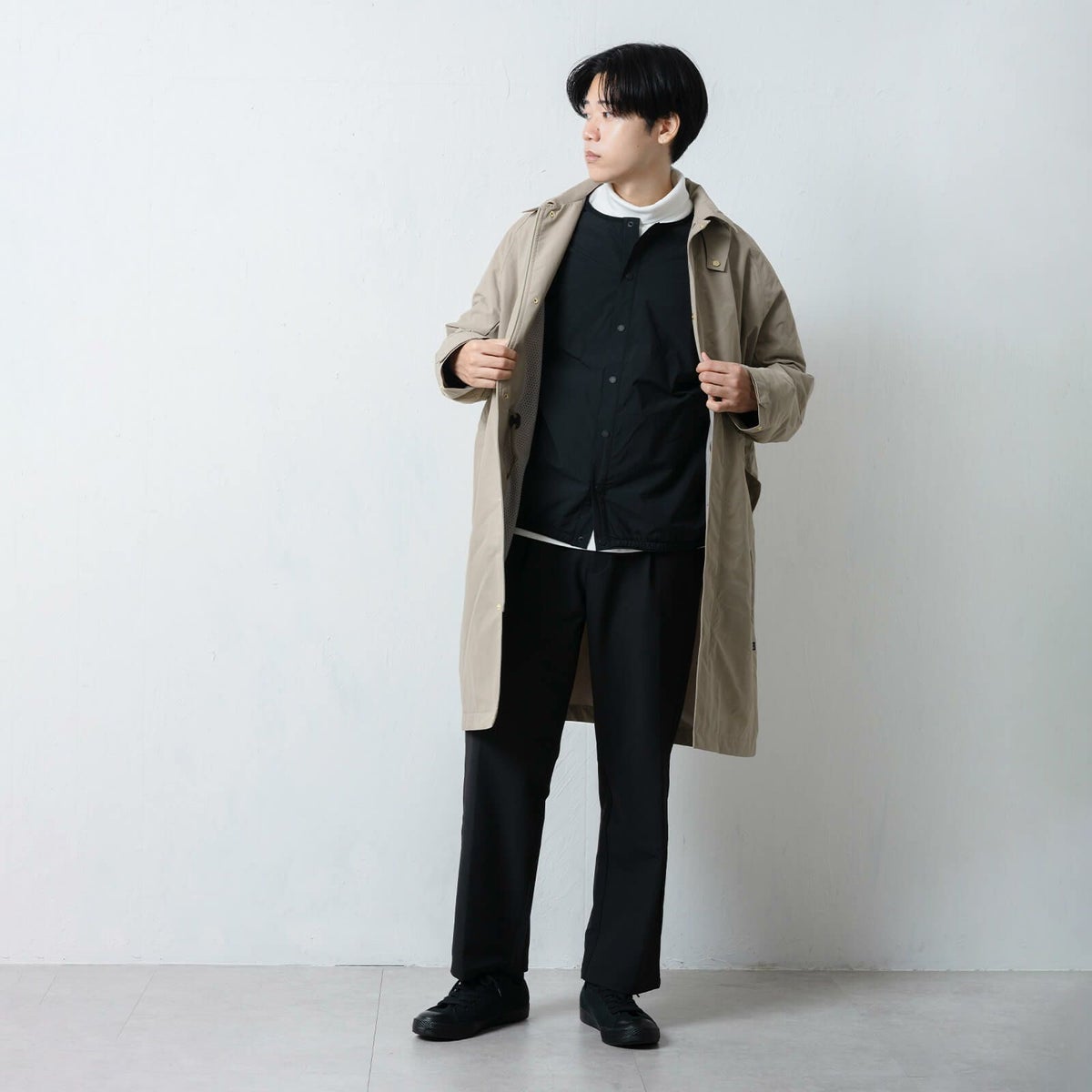 モデル：181cm ／ Lサイズ着用