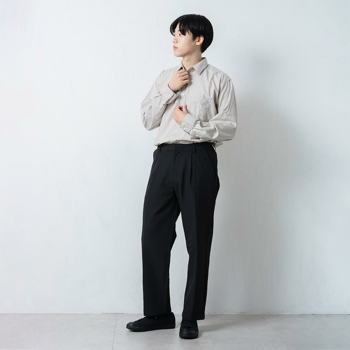 モデル：181cm ／ Lサイズ着用