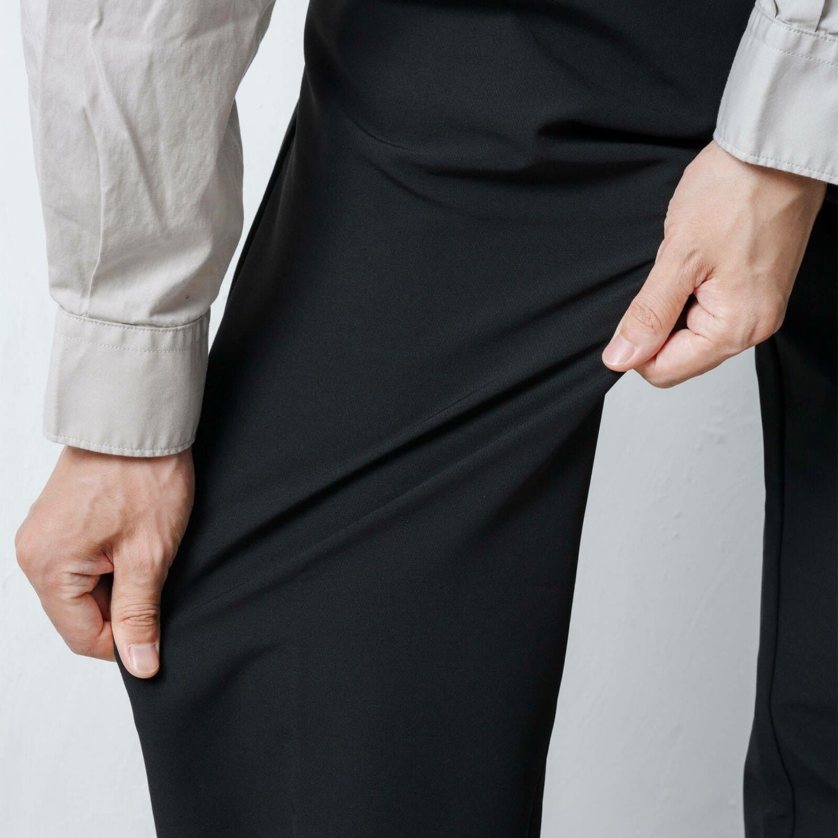 ストレッチ素材で動きやすい