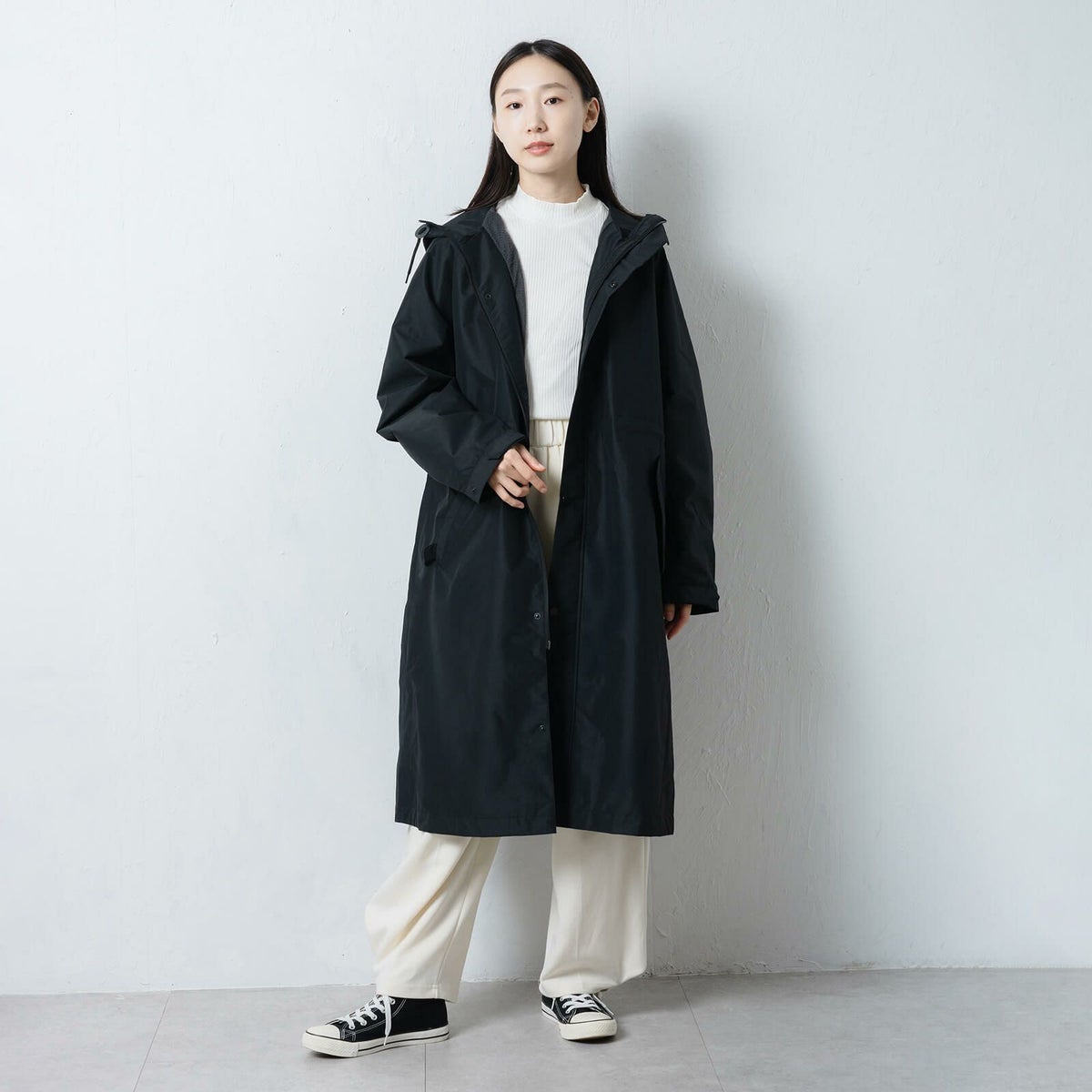 モデル：165cm／Lサイズ着用