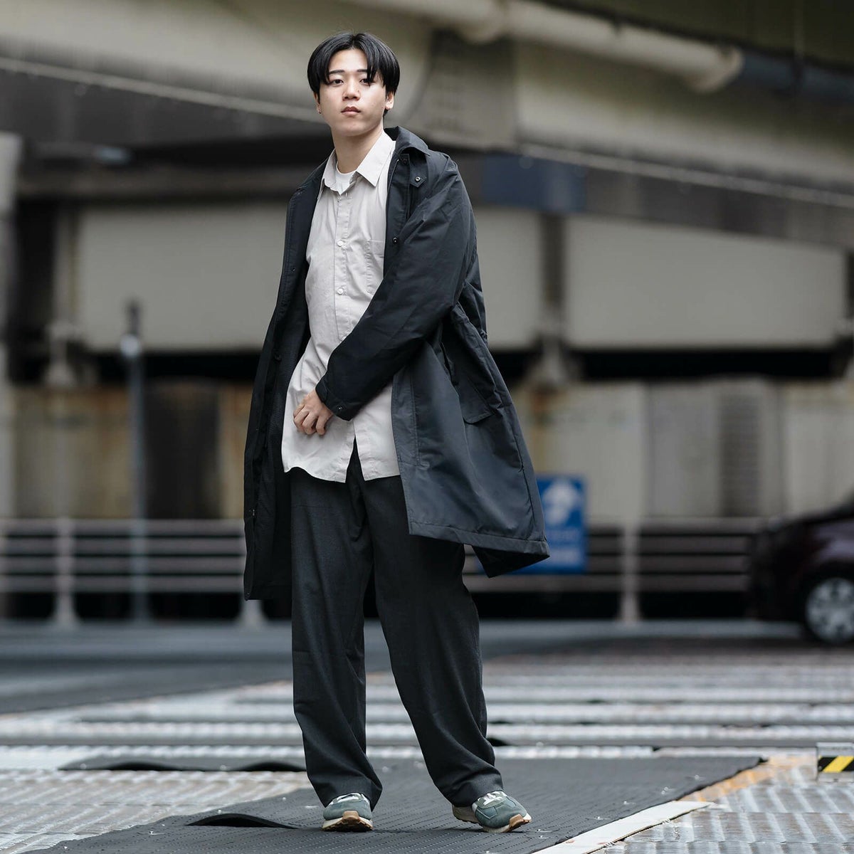 モデル：181cm ／ Lサイズ着用