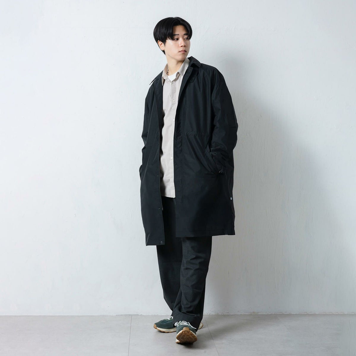 モデル：181cm ／ Lサイズ着用