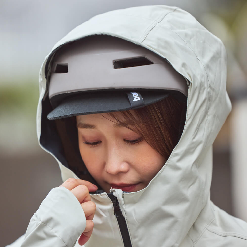 ヘルメットと併用