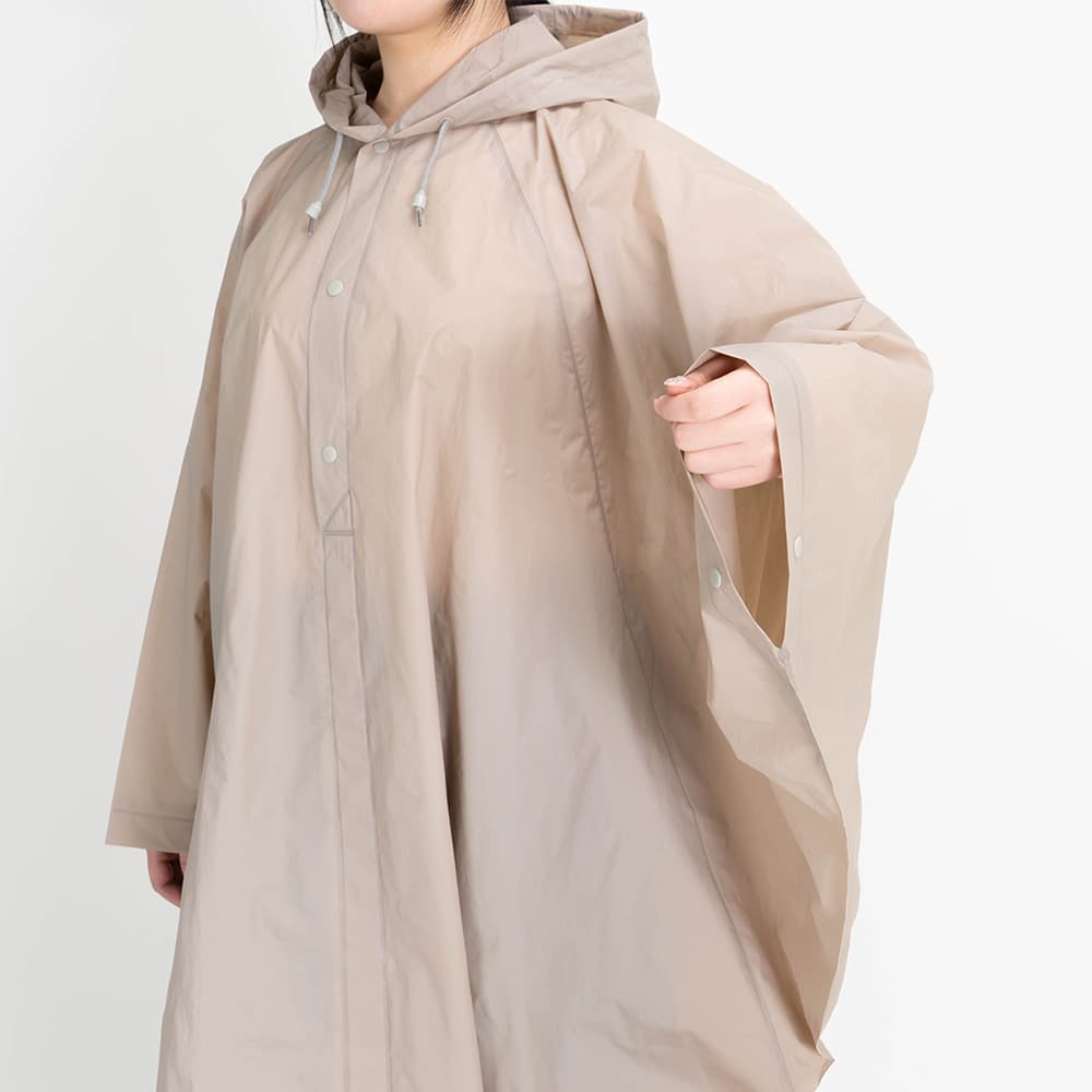 雨が入りにくい袖口