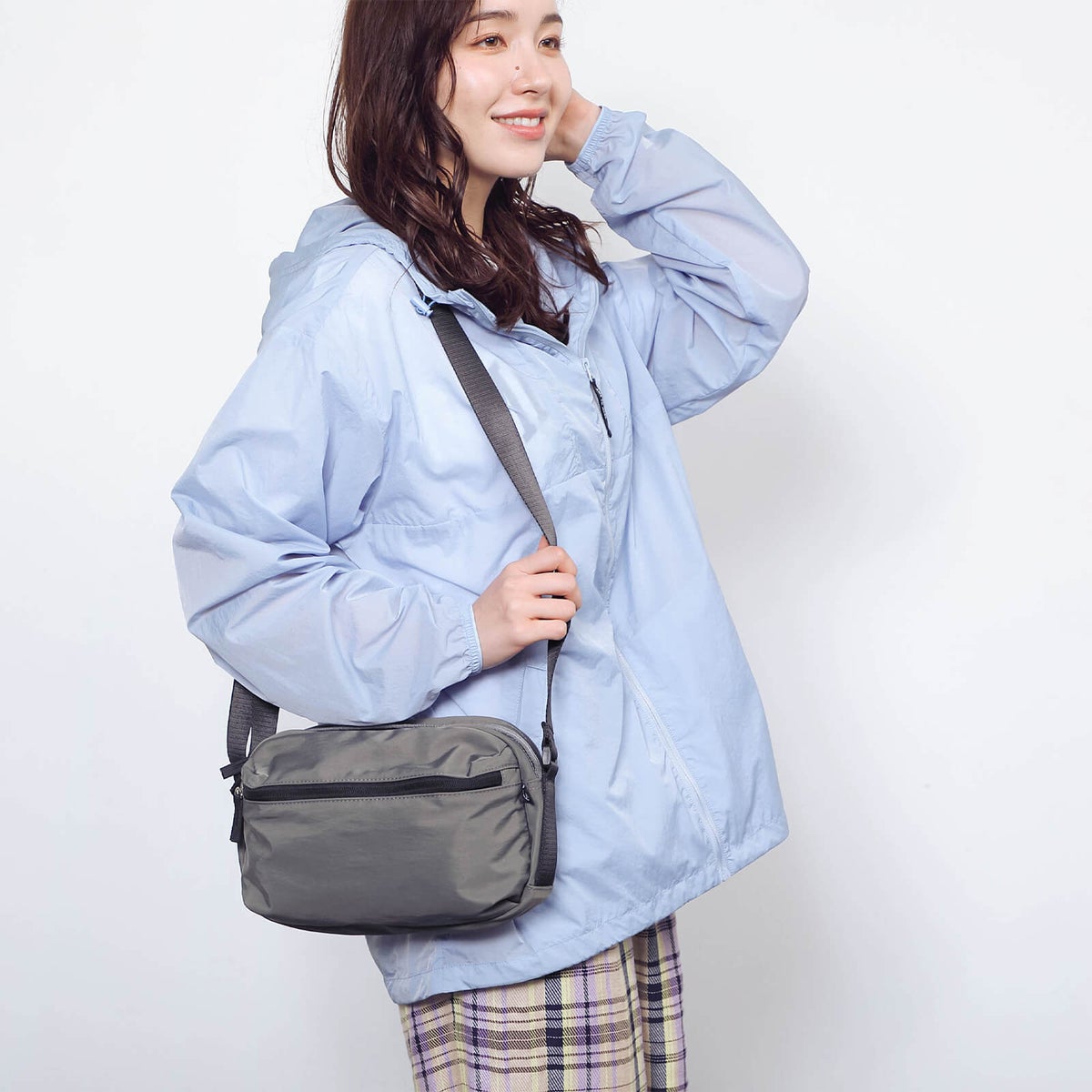 モデル：163cm／Lサイズ着用