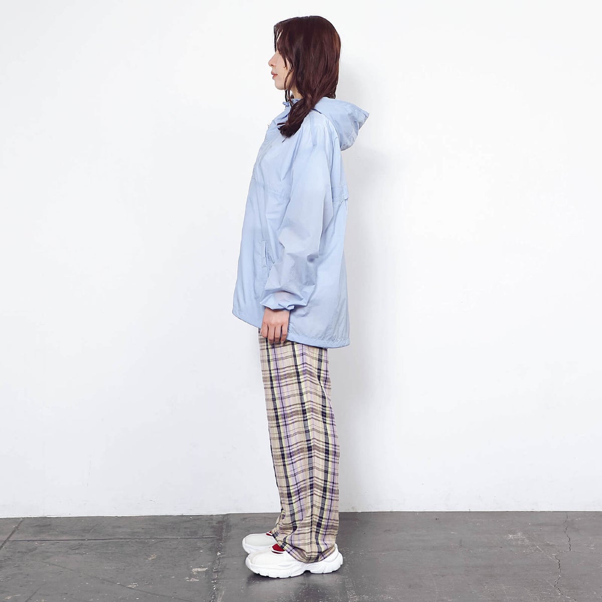 モデル：163cm／Lサイズ着用